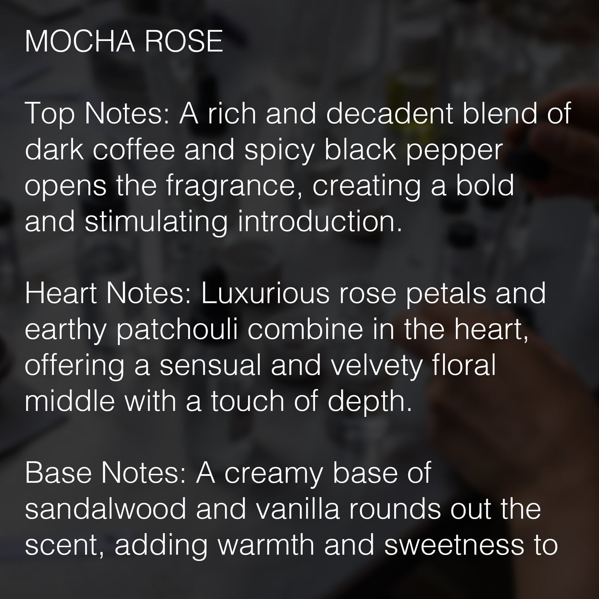 MOCHA ROSE 50ml Eau de Parfum Fragrance For Men And Women - edpclub