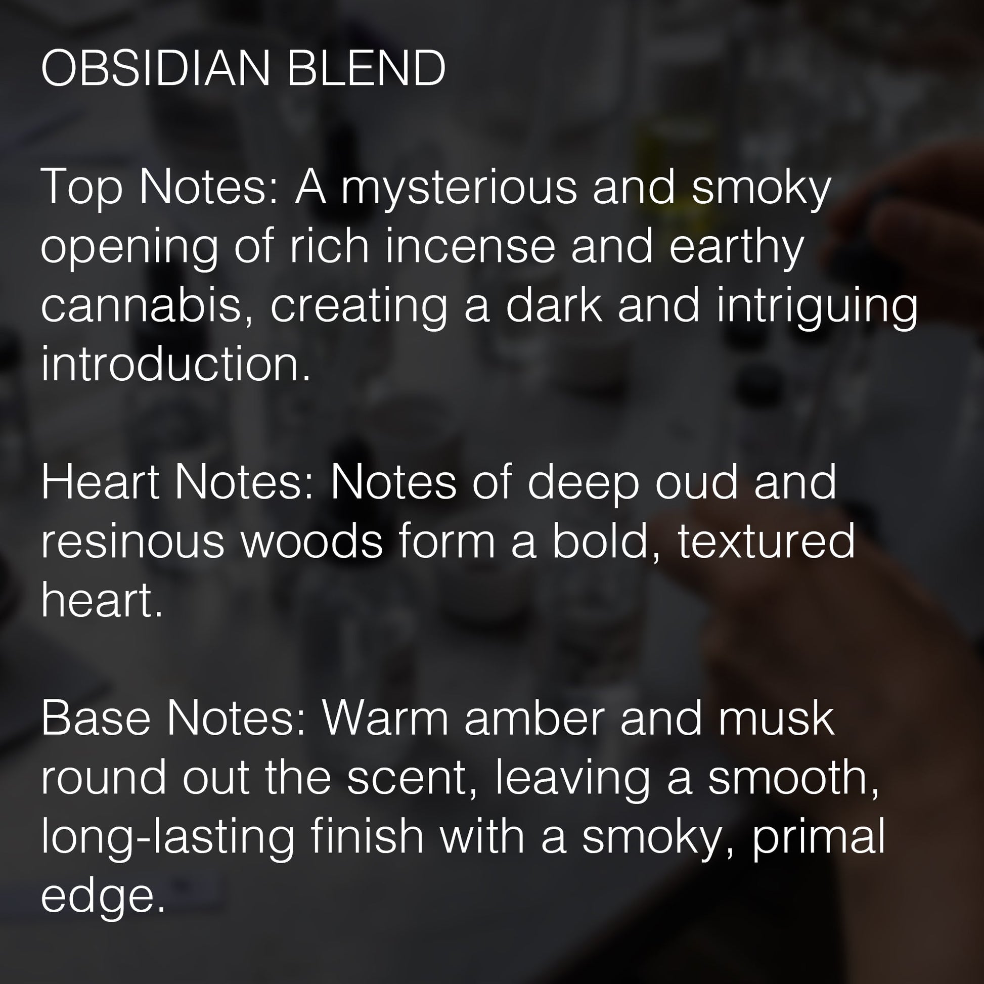 OBSIDIAN BLEND 50ml Eau de Parfum Fragrance For Men And Women - edpclub