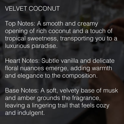 VELVET COCONUT 50ml Eau de Parfum Fragrance For Men And Women - edpclub